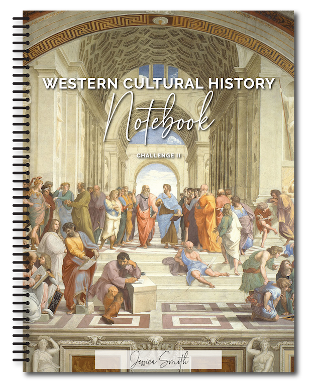 Western Cultural History Notebook 2022-2023 { FREE DIGITAL RESOURCE }